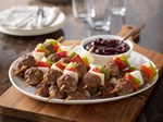 holiday-mini-beef-meatball-skewers-with-cranberry-barbecue-sauce